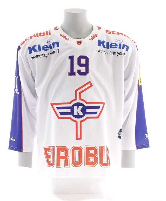 National-League-Saison 2025/26: Die Trikots des EHC Kloten.