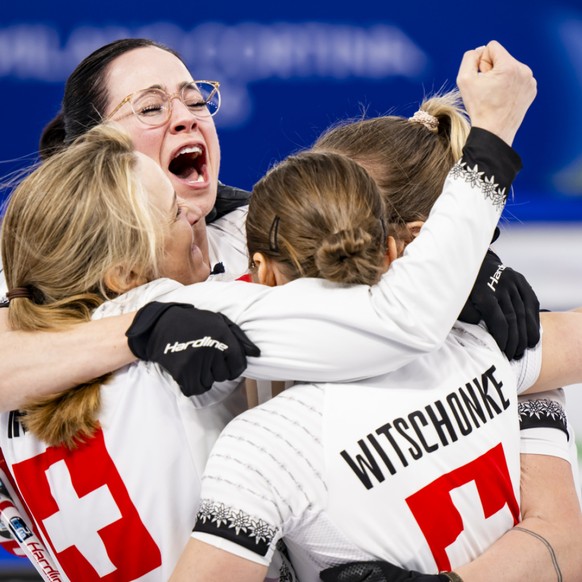 Les Suissesses fêtent leur place en finale