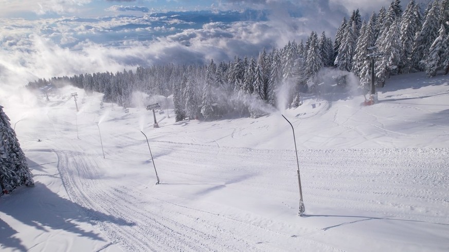 Schneelanzen Beschneiung