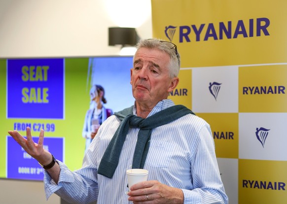 Le CEO de Ryanair Michael O&#039;Leary