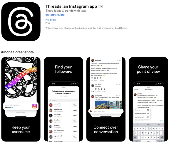 L'application sera disponible sur iPhone et Android.