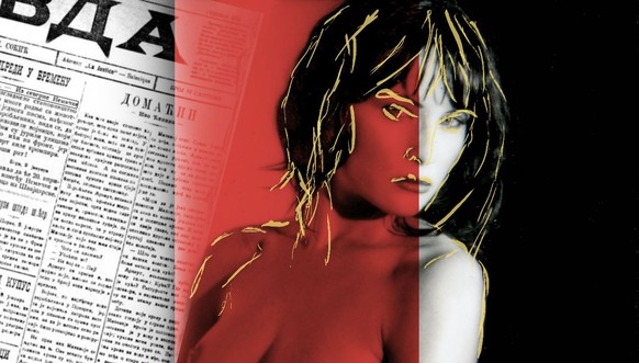 Melania n'a pas cessé d'inspirer l'artiste: une création plus récente.