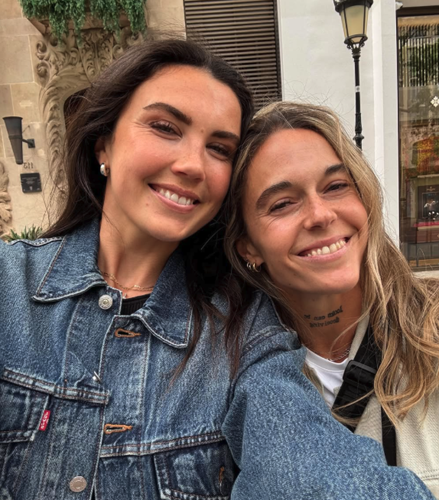 Ingrid Engen (à gauche) et Mapi Leon sont en couple depuis cinq ans, mais seront adversaires sur le terrain samedi.