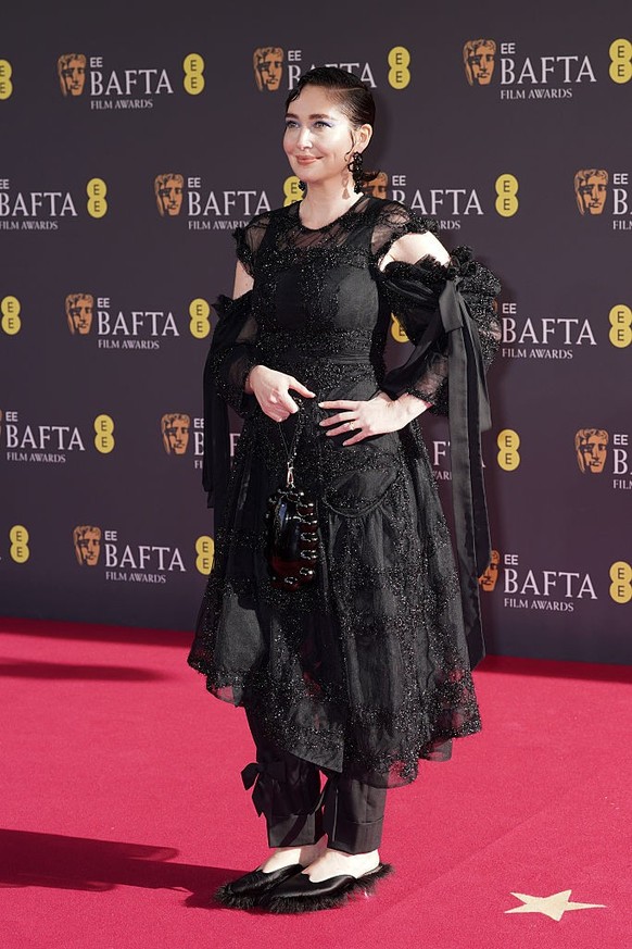 LONDON, ENGLAND - FEBRUARY 22: Gugu Mbatha-Raw attends the 2026 EE BAFTA Film Awards at The Royal Festival Hall on February 22, 2026 in London, England. (Photo by Neil Mockford/FilmMagic)