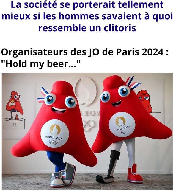 JO de Paris 2024: Les mascottes ressemblent à des clitoris