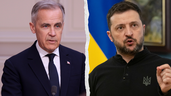 Mark Carney et Zelensky vont s&#039;entretenir.