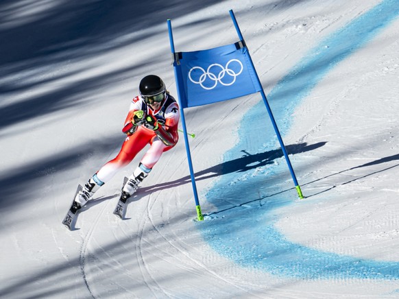 Camille Rast a commis une erreur dans sa manche