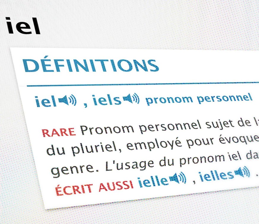 «iel»: Ce que les nouvelles entrées dans le dictionnaire font ressortir