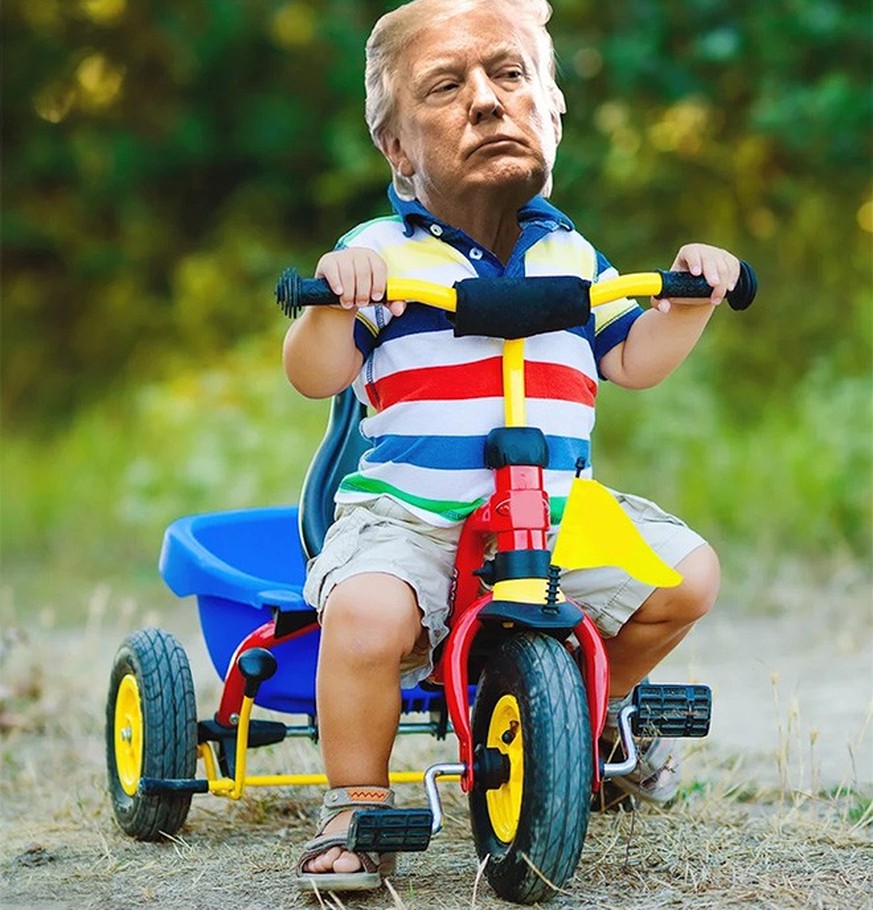 Le calendrier «Kid Trump» 2023 est disponible