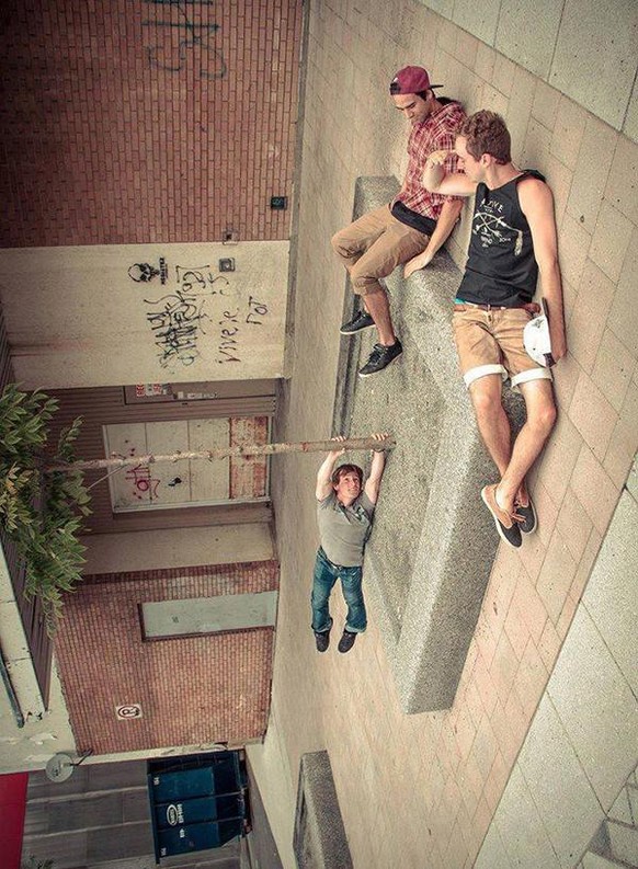 Foto Täuschung
