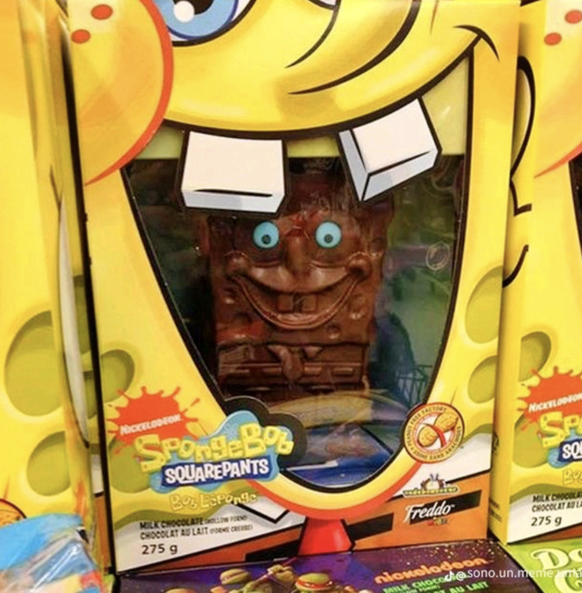 Sponge Bob Schokolade fail