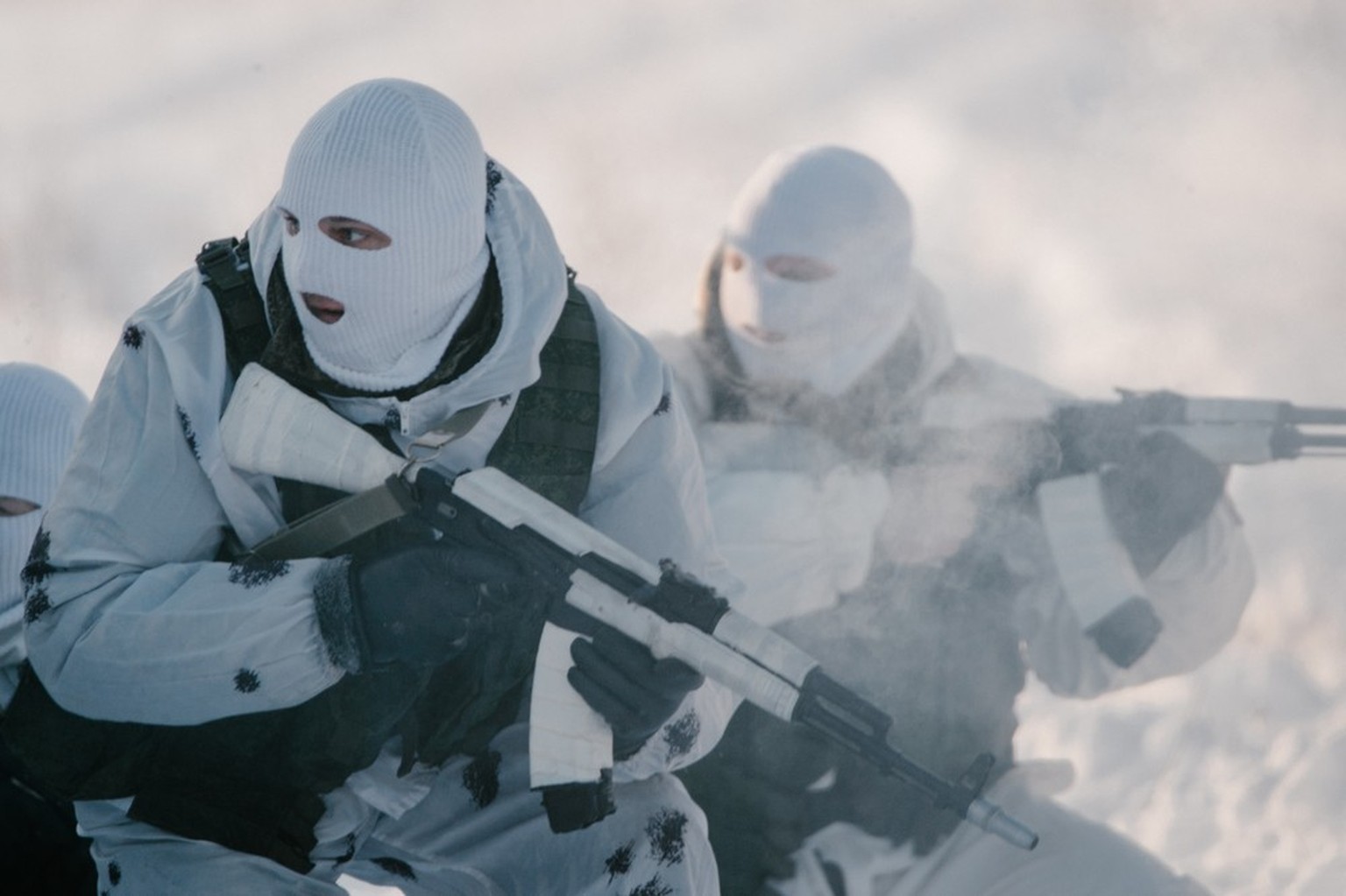Des soldats russes déployés dans l'arctique (image symbolique).