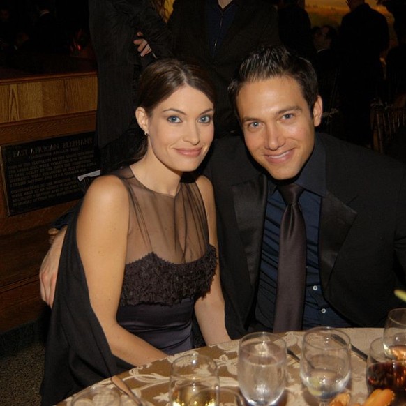FEBRUARY 16: Kimberly Guilfoyle and Eric Villency attend The Winter Dance 2006 Desert Oasis Sponsored by VERSACE at The American Museum of Natural History on February 16, 2006. (Photo by Patrick McMul ...