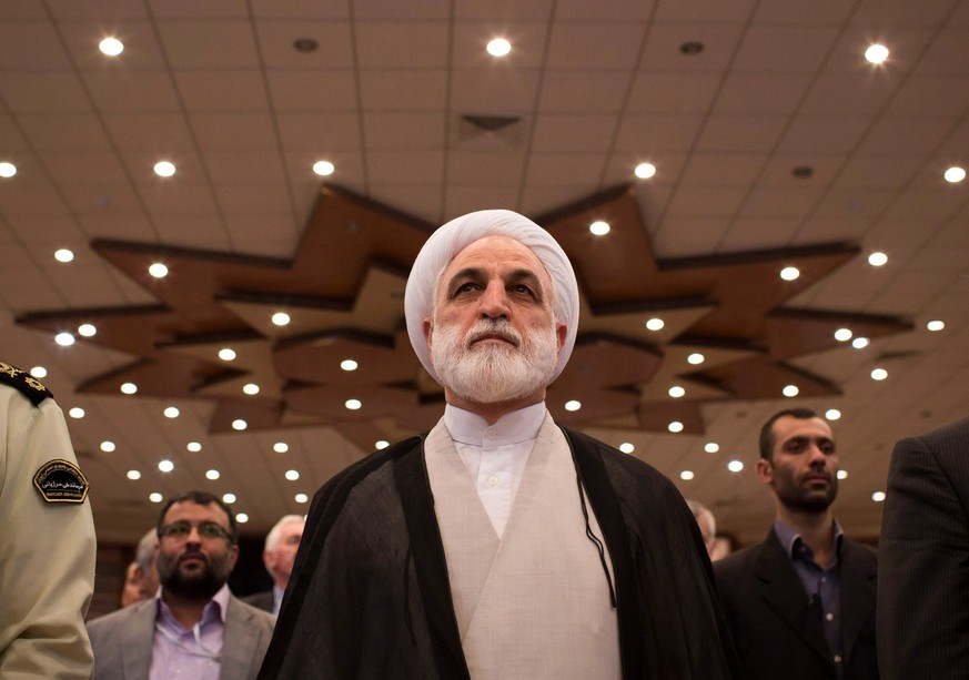 Le chef du pouvoir judiciaire iranien, Mohseni-Ejei.