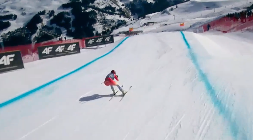 VIDEO. Une descente à ski filmée en caméra embarquée