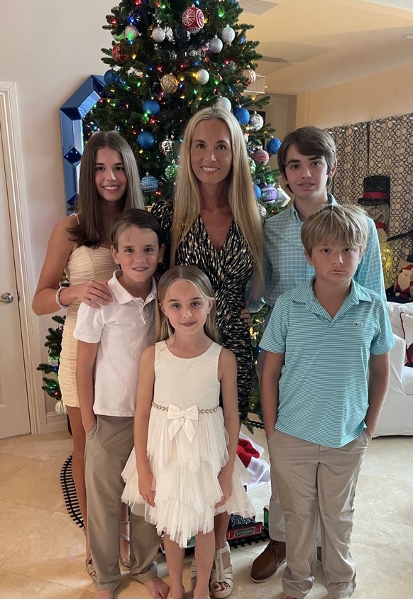 Vanessa Trump et ses «merveilleux» enfants, en 2022.