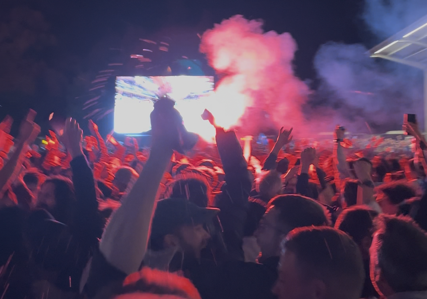 Folle soirée à Fribourg
