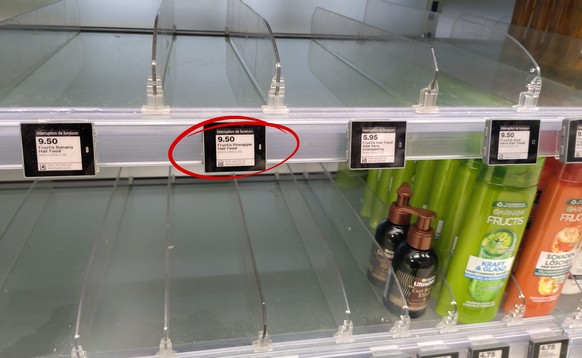 Des produits sont en interruption de livraison chez Migros.
