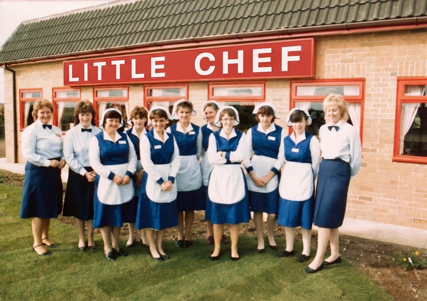 Little Chef in the 1970s. 
British motoring history. 
https://www.nottinghampost.com/whats-on/food-drink/gallery/pictures-nottinghamshire-little-chefs-loved-8688186