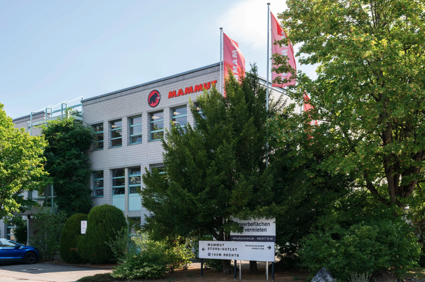 Le centre historique de Mammut à Birren (AG).
