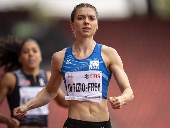 Géraldine Di Tizio-Frey s'est parée d'or sur 100 m aux championnats de Suisse, en 10''96