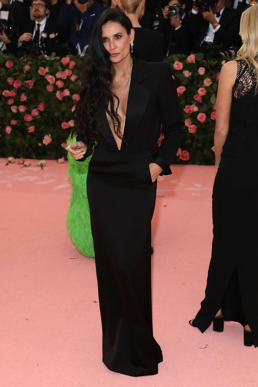 NEW YORK, NY - MAY 06: Demi Moore attends the 2019 Met Gala celebrating &quot;Camp: Notes on Fashion&quot; at The Metropolitan Museum of Art on May 6, 2019 in New York City. (Photo by Taylor Hill/Film ...
