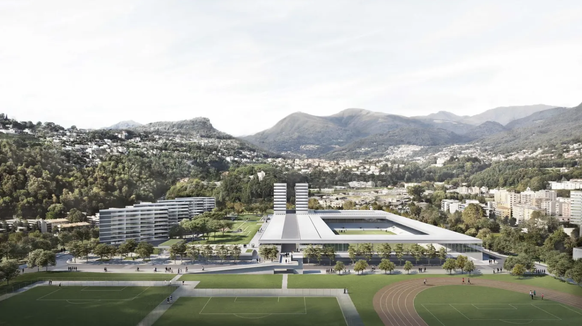 Voici comment se présente le projet. La maison du FCL devrait être inaugurée en 2026.