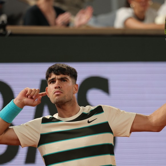 Carlos Alcaraz a dû s&#039;employer pour rallier les 8es de finale à Paris.