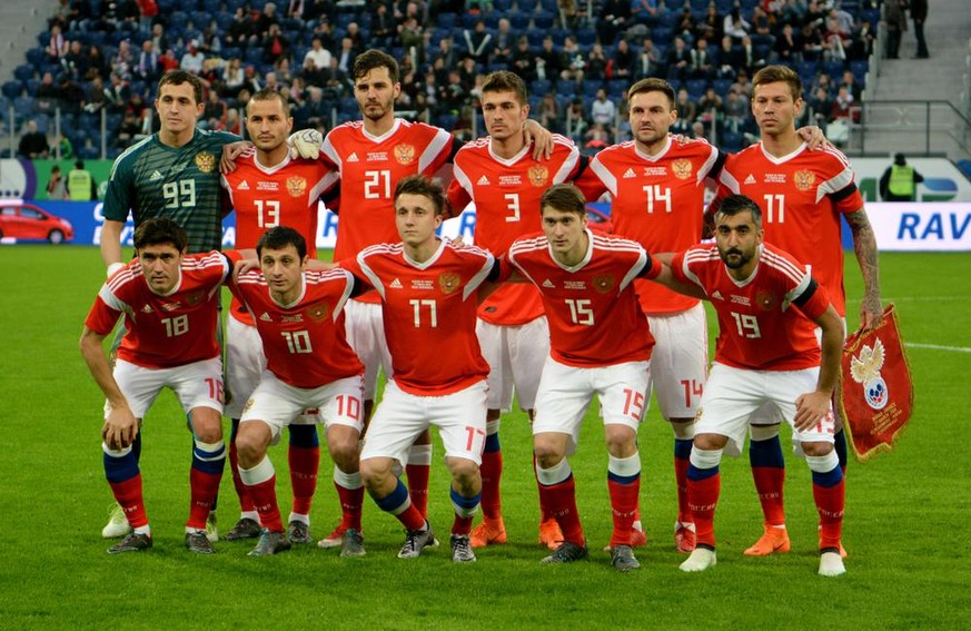 Equipe nationale de football de Russie, 2017