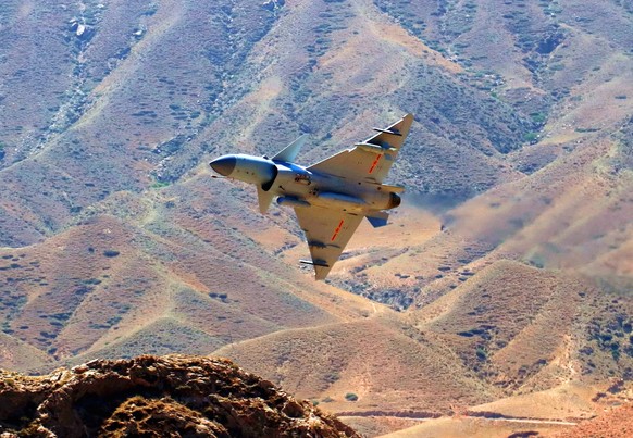 (180416) -- BEIJING, April 16, 2018 -- File photo shows a J-10C fighter jet in a training. China s new multi-role fighter jet J-10C began combat duty Monday, the People s Liberation Army (PLA) air for ...