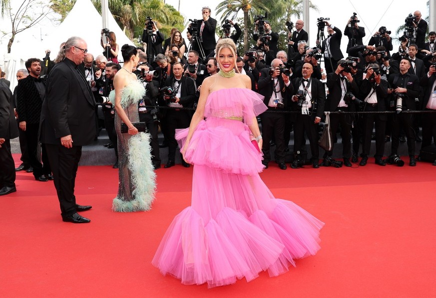 epa10631713 Hofit Golan arrives for the Opening Ceremony of the 76th annual Cannes Film Festival, in Cannes, France, 16 May 2023. The festival runs from 16 to 27 May. EPA/Mohammed Badra