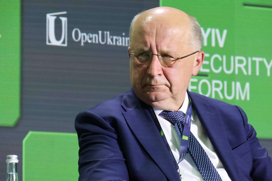Andrius Kubilius, commissaire européen à la Défense et à l&#039;Espace.