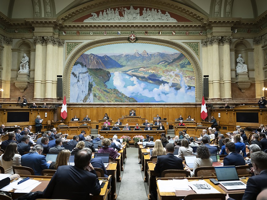 Le Conseil national s'est penché sur un texte demandant la création d'un fonds de reconstruction pour l'Ukraine (archives).