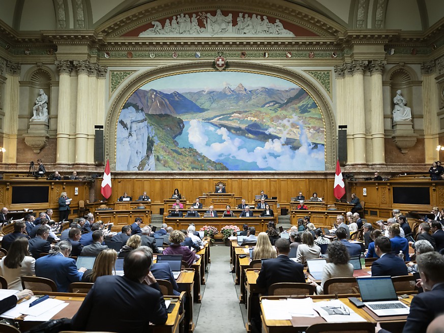 Le Conseil national s&#039;est penché sur un texte demandant la création d&#039;un fonds de reconstruction pour l&#039;Ukraine (archives).