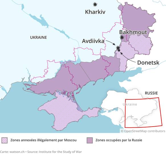 La situation sur le front Ukrainien, Kharkiv.