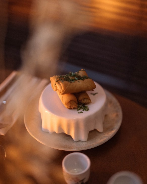 Les rouleaux de printemps, un must.