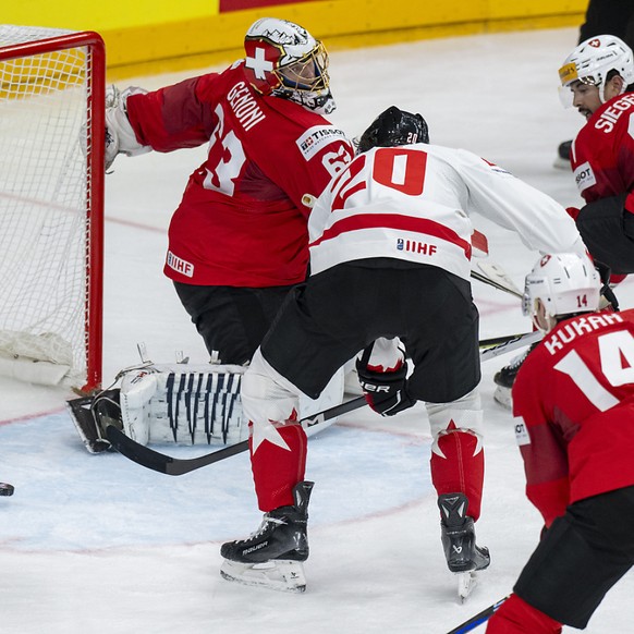 Le Canadien Nick Paul a inscrit le but de la victoire face à la Suisse.