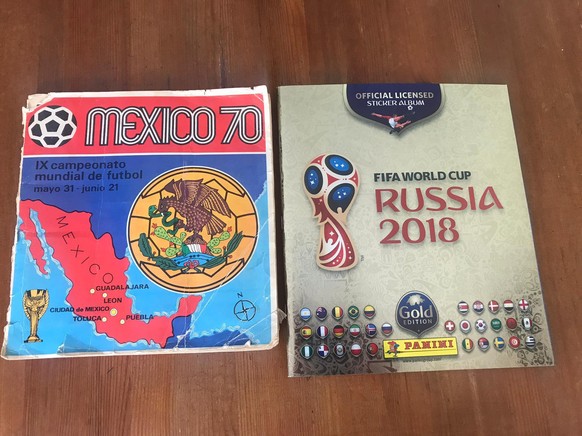 De la Coupe du monde 1970 au Mexique à celle de 2018 en Russie, Thierry Bondallaz a complété tous les albums Panini. Son dernier: l'Euro 2020. 