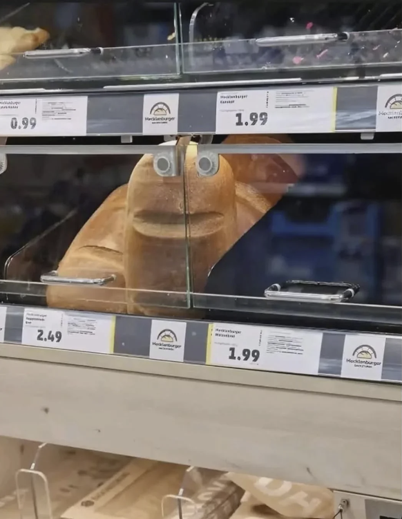 Pareidolie: dinge mit Gesicht