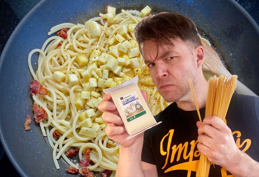 La première recette de la carbonara va faire plaisir aux Suisses