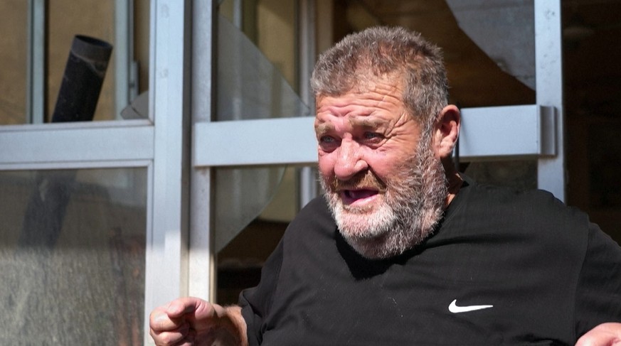 Fadl Hijazi a miraculeusement survécu à la frappe.