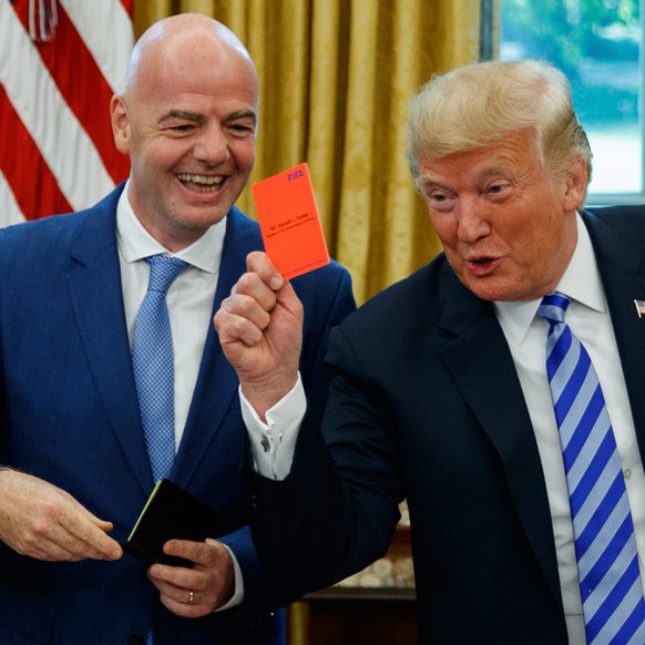 Donald Trump a appelé Gianni Infantino pour que la FIFA retire le carton rouge à Balogun