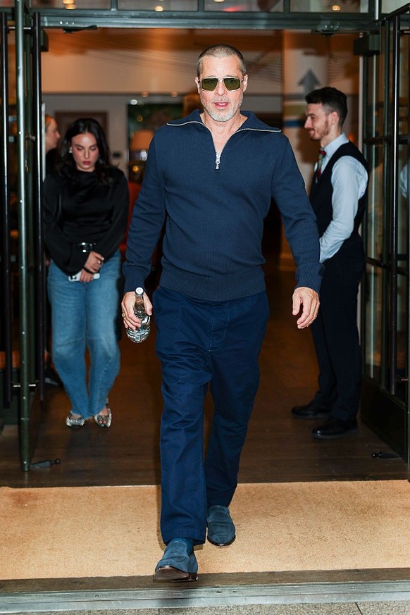 Brad Pitt le 15 juin 2025 à New York.
