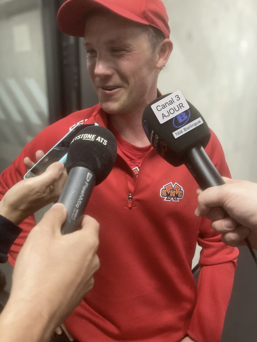 Le héros biennois: Jeff Skinner.
