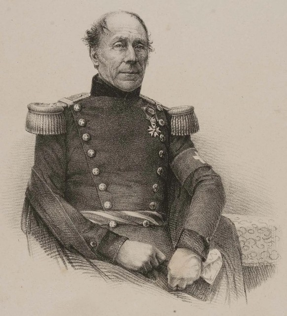 Le général Dufour dirigeait les troupes confédérées avec circonspection. Gravure réalisée vers 1856.
https://permalink.nationalmuseum.ch/100130325