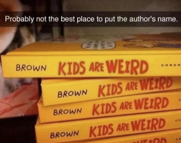 Lustige falsche Platzierungen