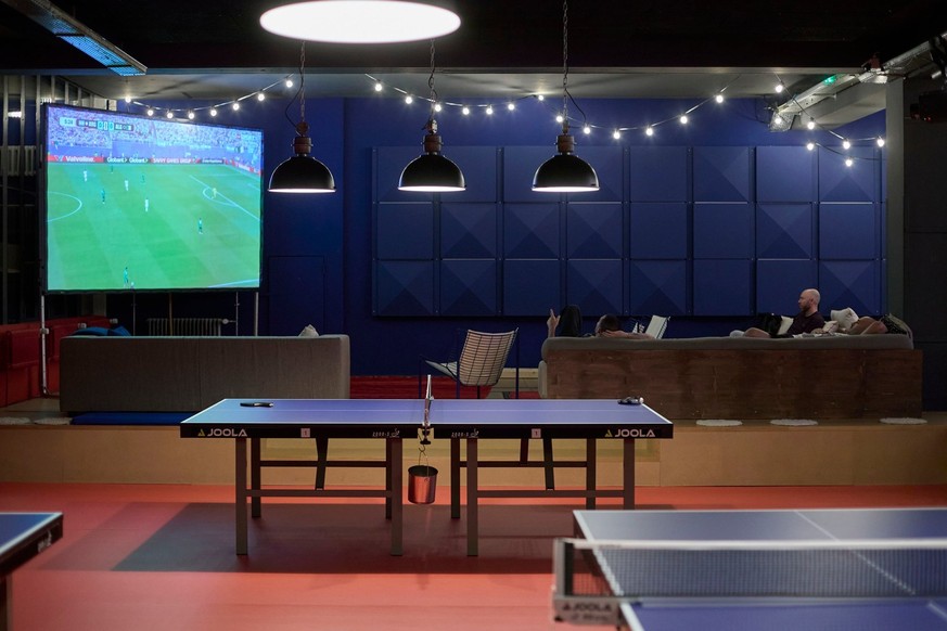 L’espace VoltaPong du Volta Bräu.