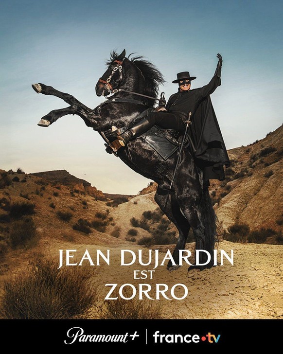 La série Zorro sera diffusée sur en avant-première sur Paramount+, puis sur France 2.