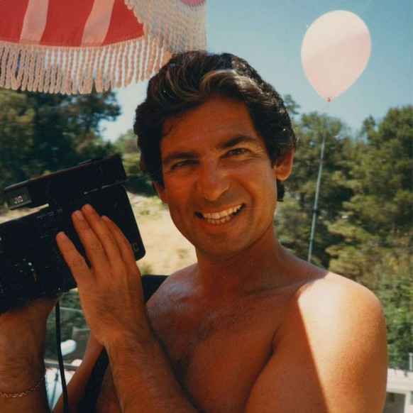 Robert Kardashian, presque premier du nom, dans ses jeunes années.