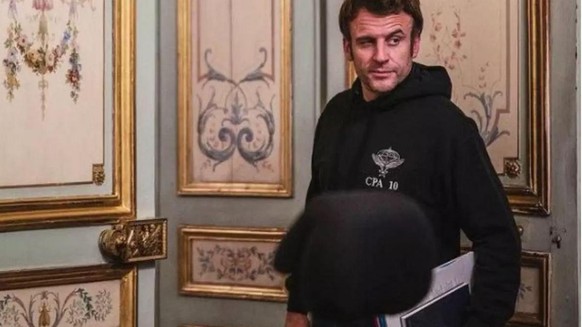 Photo tirée du compte Instagram de Soazig de la Moissonnière, la photographe personnelle d'Emmanuel Macron.